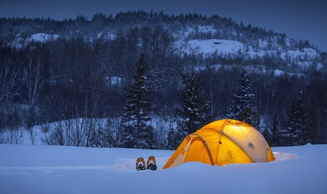Winter camping