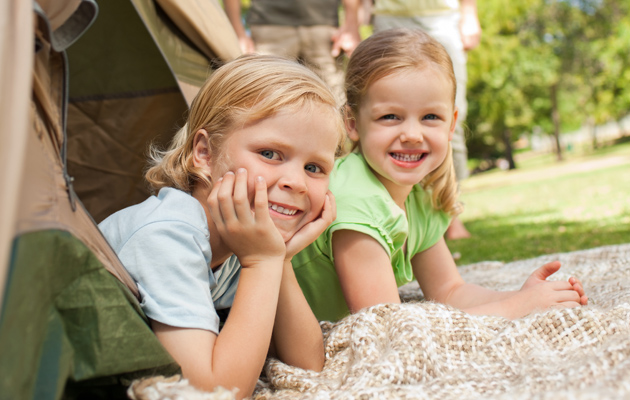 9 avantages de camper en famille
