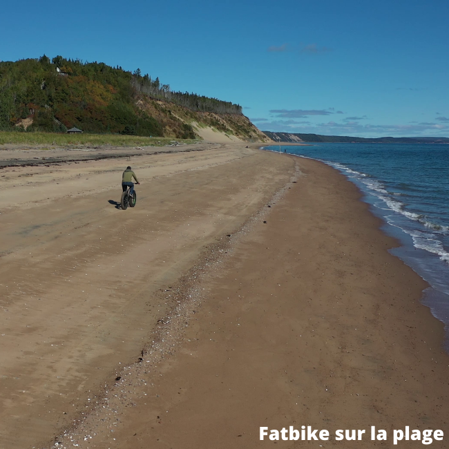 Vélo sur la Côte-Nord
