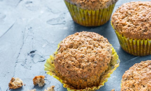 Muffins chia et yogourt grec