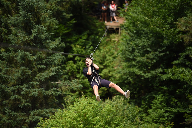relever le defi au village aventuria saint-jules en beauce