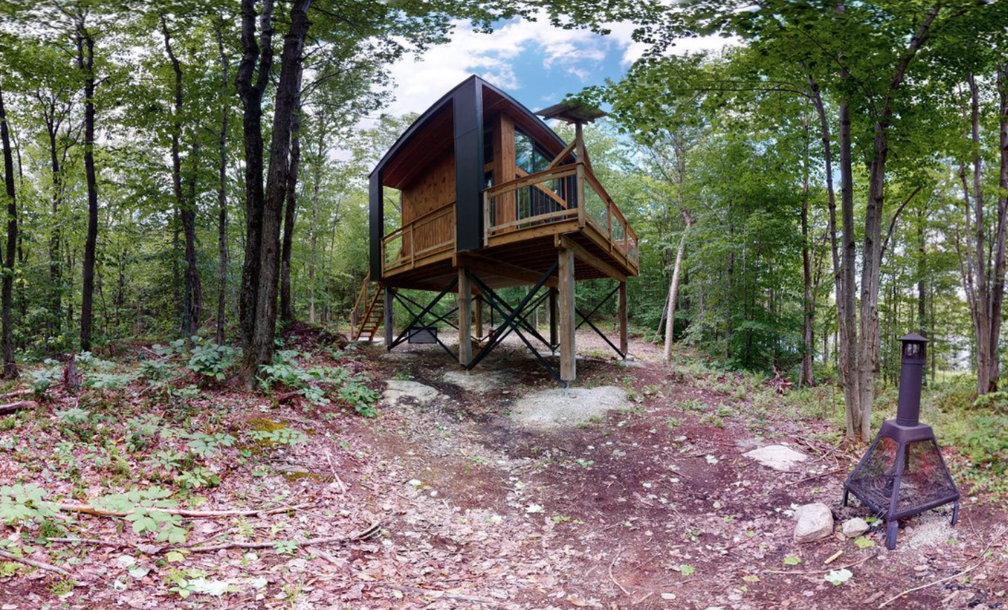 lao cabine dans les arbres