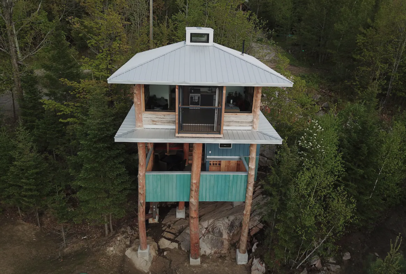 wakefield treehouse dans les arbres