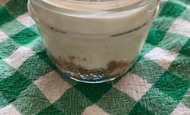 Verrines-déjeuners au gâteau au fromage