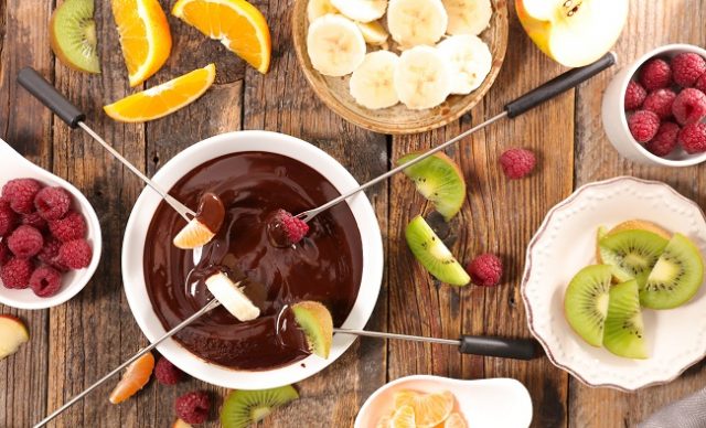 Fondue-déjeuner