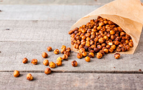 pois chiches croustillants