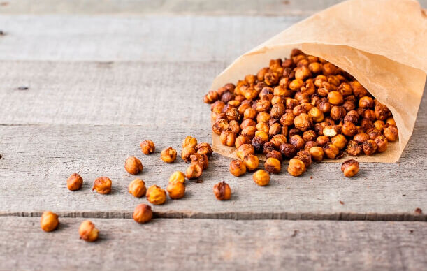 pois chiches croustillants