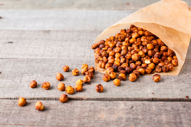 pois chiches croustillants