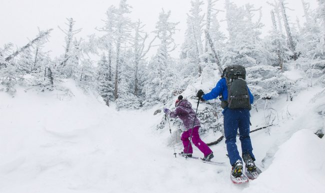 plein air famille hiver