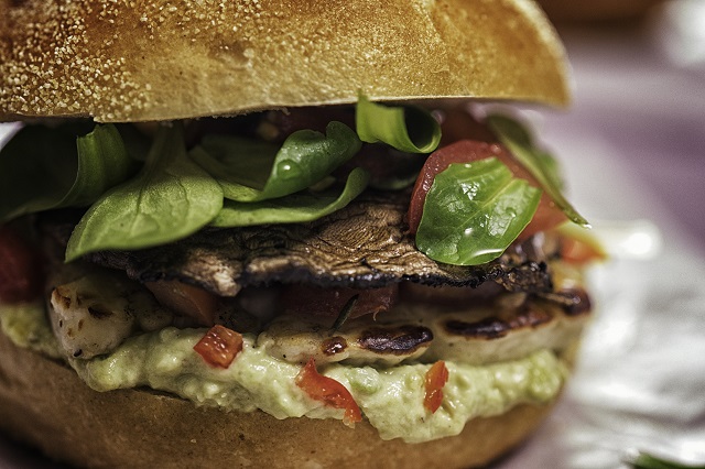 Hamburger de portobello 