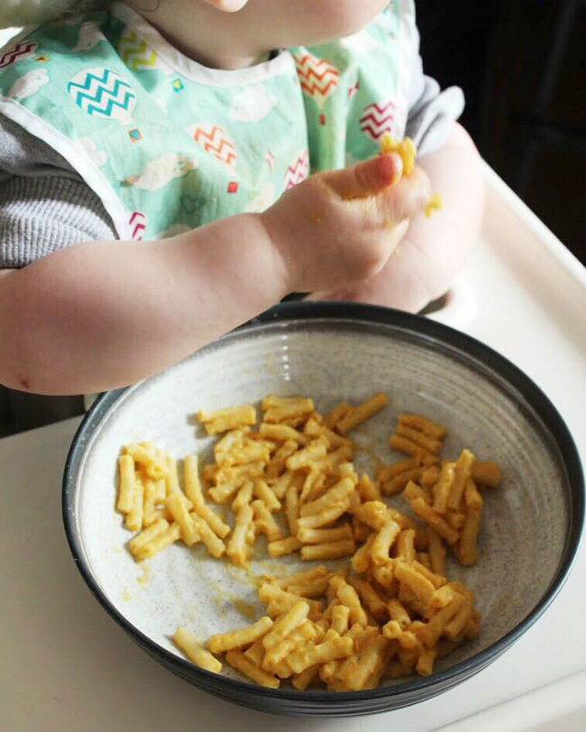 pâtes végétaliennes bébé