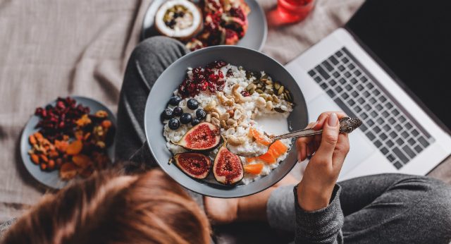 recettes végétaliennes sur Internet