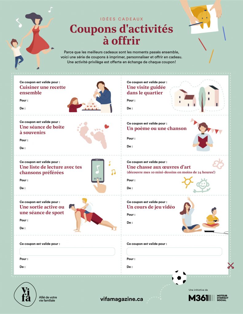 coupons activités