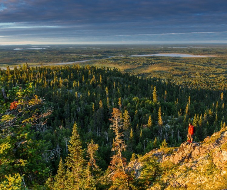 randonnee zone recreative du lac matagami