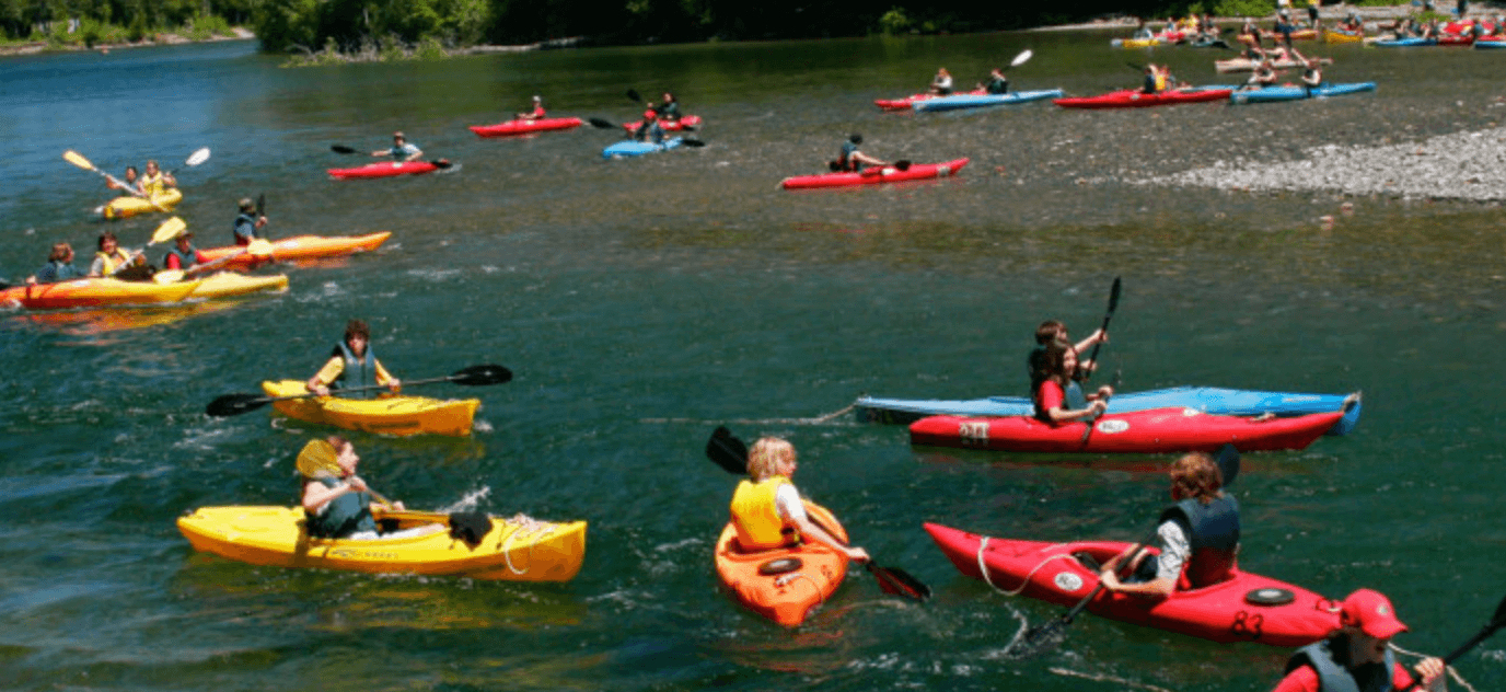 kayak famille riviere bonnaventure