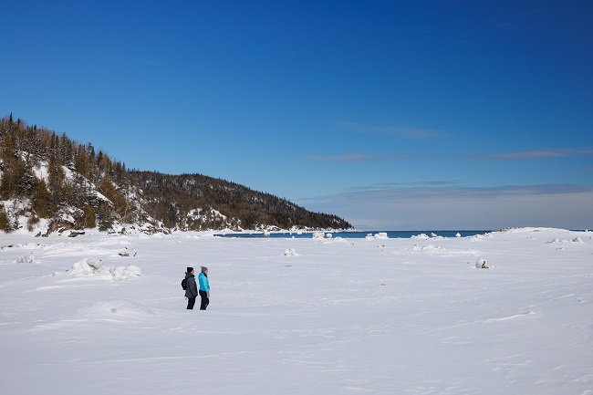 hiver, parc national, rimouski