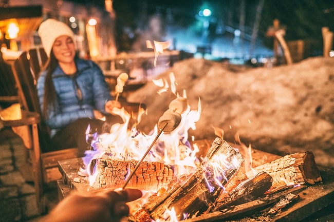 L’art de manger dehors en hiver