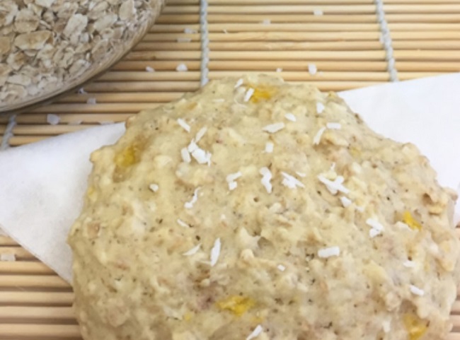 recette-galette-aux-noix-de-coco-lime-et-mangues-Tremplin-sante
