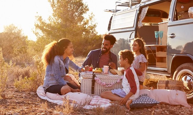Van life et famille;