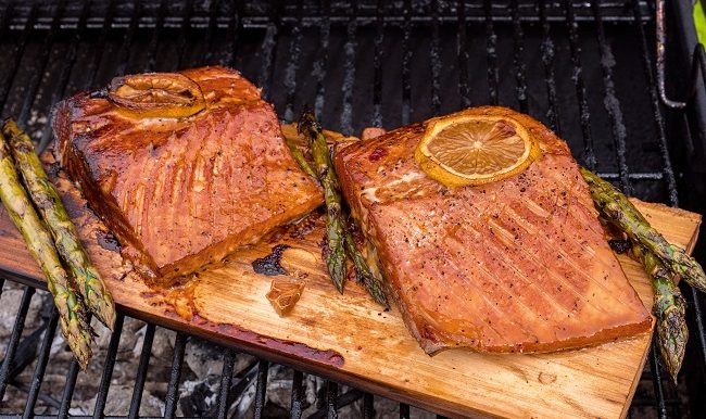 recettes sur une planche