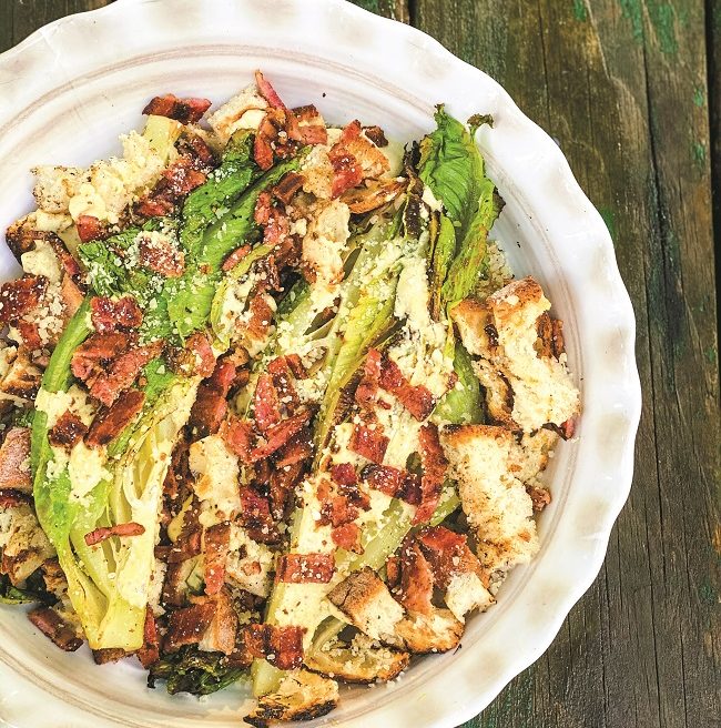salade cesar grillee