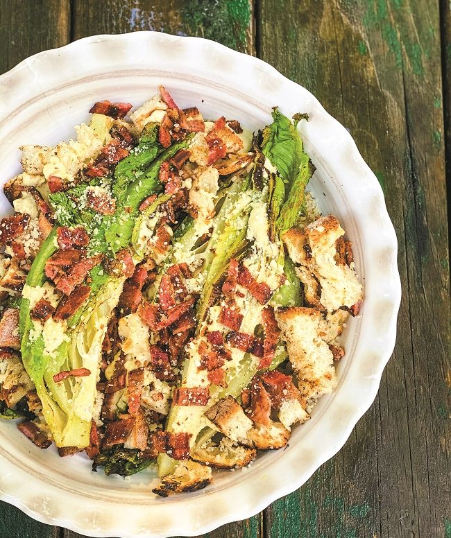 Recette de césar grillée à cuisiner en camping