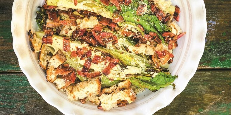 salade cesar grillee