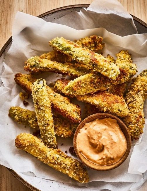 Cornichons frits