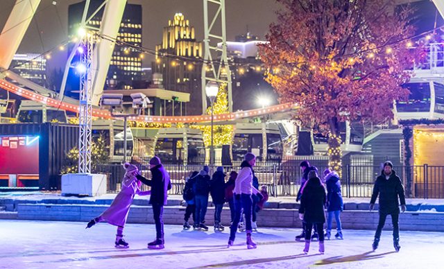 patinoire extérieur