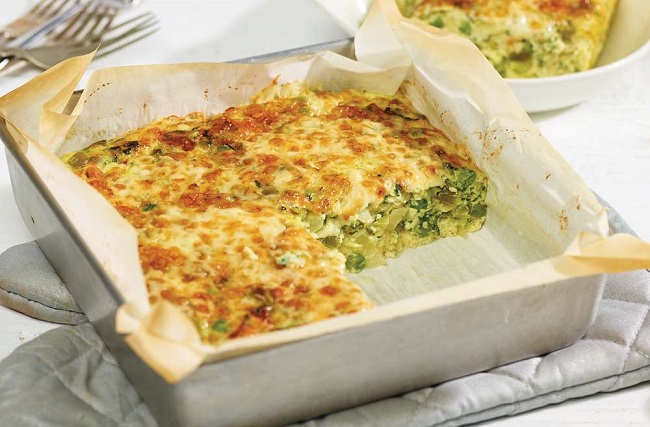 Frittata de bette à carde