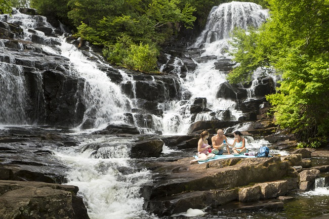 Chute Weber - Parcs Canada - Parc national de la Mauricie
