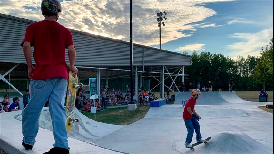Skatepark à Saint-Charles-Borromée : parc Casavant-Desrochers