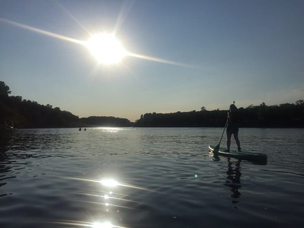SUP sur la rivière St-Maurice