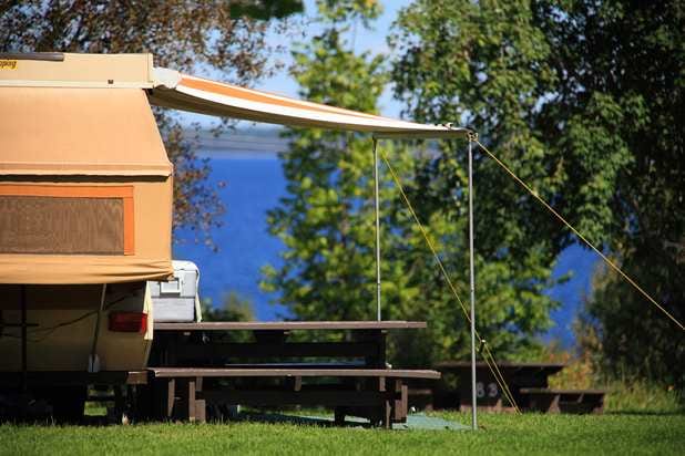 Camping tente-roulotte Val-Jalbert